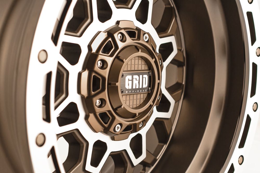 Grid Wheels With Grid Logo Center Cap GD0920090655Z1810 - GD09 20X9.0 6X139.7 18 110 Mbrmd