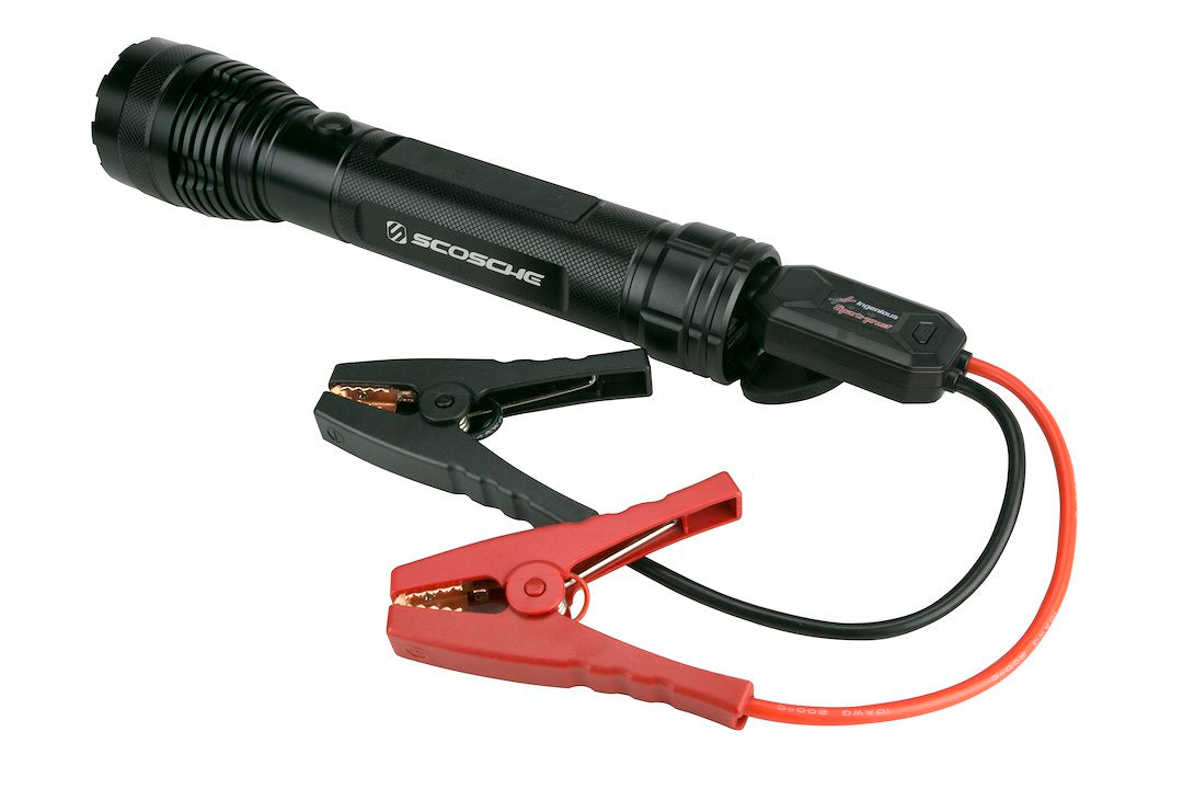 Scoshe IND. Portable And Durable Design Battery Jump Starter PBJF400 - 400A Flashlight Car Jumper