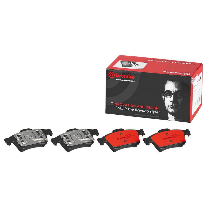 Brembo Premium Low-Met OE Equivalent Pad Brake Pad P59044N - Disc Set