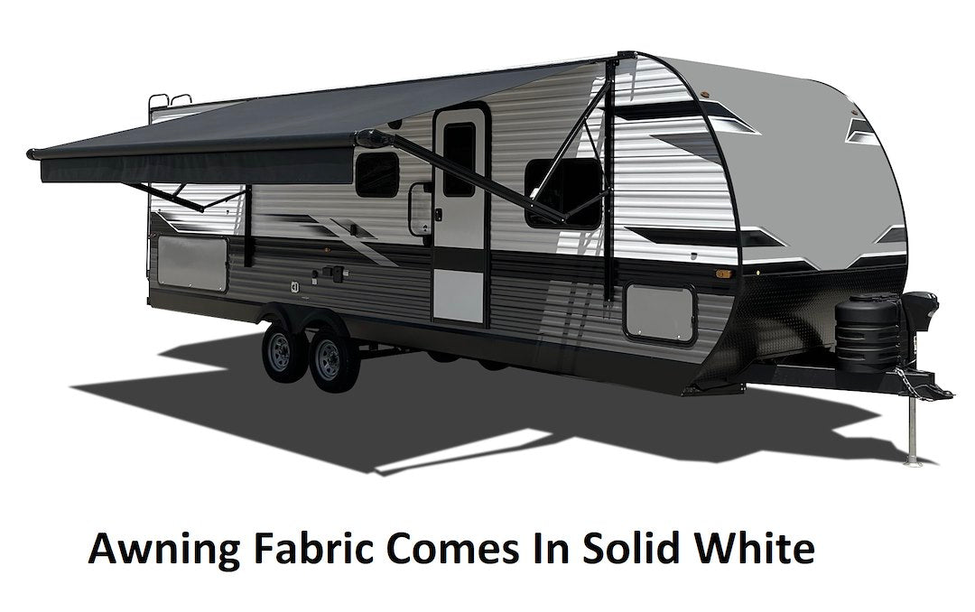 Velarium Quick And Easy Installation Awning Fabric VC18001000A - White 18 Vinyl Canopy