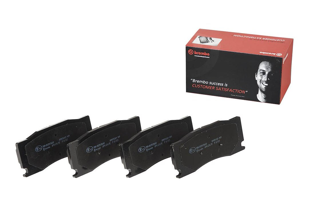 Brembo Premium Low-Met OE Equivalent Pad Brake Pad P36023 - Disc Set