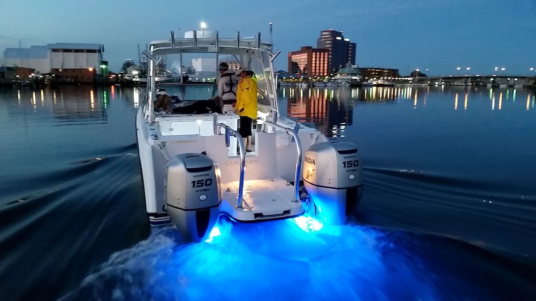 Lumitec Meets European Conformity Standards Boat Underwater Light 101516 - White Blue Seablaze X2 Lght