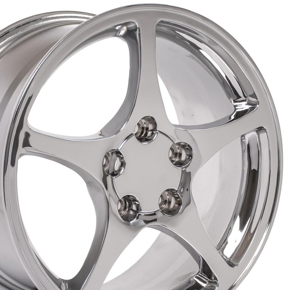 OE Wheels With Center Cap CV05-17085-5475-58C - 17 Replica CV05 Fits Chevrol