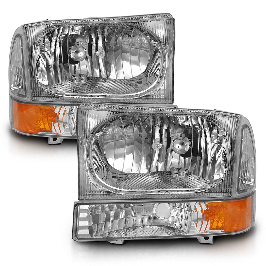 Anzo Easy To Install Headlight Assembly 111458 - Clear Crystal Set