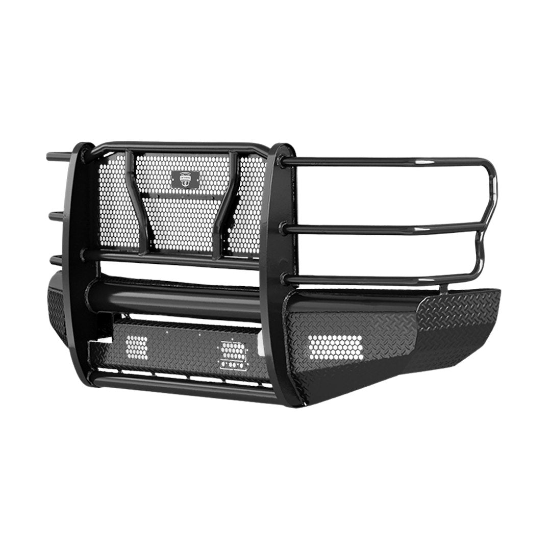 Cattleman Two Vertical Center Protection Bars Bumper 2369P - Front Replacement