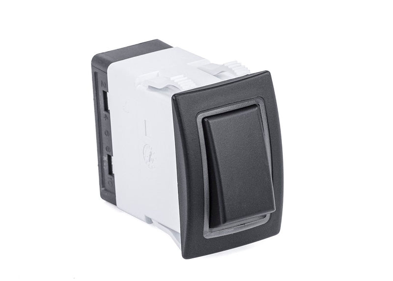 Sierramarine Fit Industry Standard Panel Cutout Multi Purpose Switch RK40640B - Blue Rocker Halo Spdt Halo