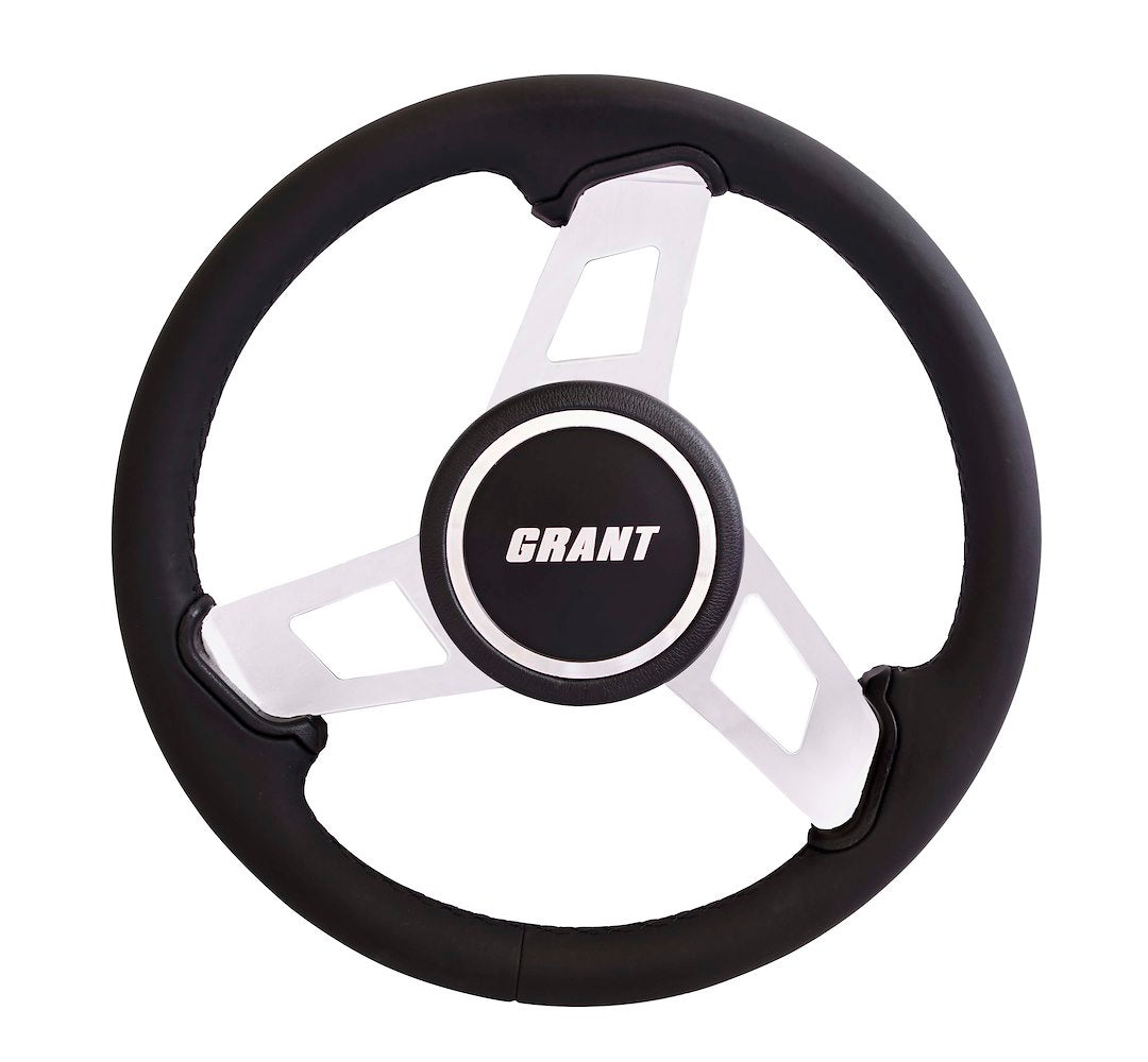 Grant ISO-TS Certified Steering Wheel 670-1-PS-A - Black Harrys Out