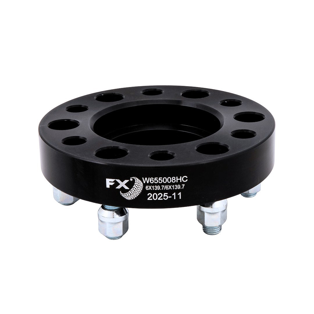 Trailfx Limited Lifetime Warranty Wheel Spacer W655008HC - Black Hub Cent Spcr 6X5.5 14X1.5 Toy