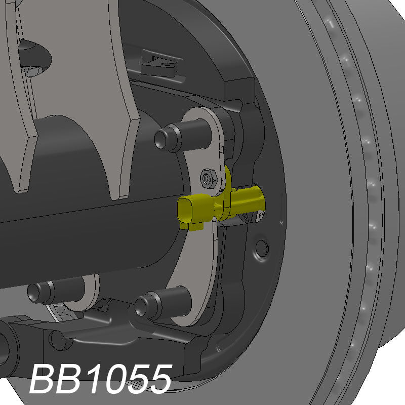 Artec Indust Improved Sensor Feedback ABS Wheel Speed Sensor Bracket BB1055 - Mounting Plates Sterline 99-24