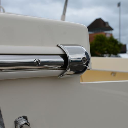 Taco Metals Ensures Inserts Stay Intact Boat Rub Rail End Cap F16-0039 - Fitting 1-7