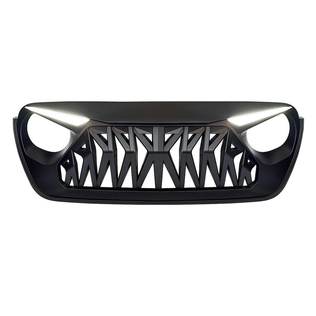 American MOD Simple Installation Grille Amjpca00133 - Shark Led Eyebrow Drl AN
