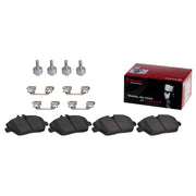 Brembo Premium Low-Met OE Equivalent Pad Brake Pad P06091N - Disc Set
