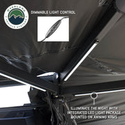 Overland VCL Quick Deploying Free Standing Shade Awning - Roof Rack Kit Component 18179929 - XD Nomadic 270 Lights