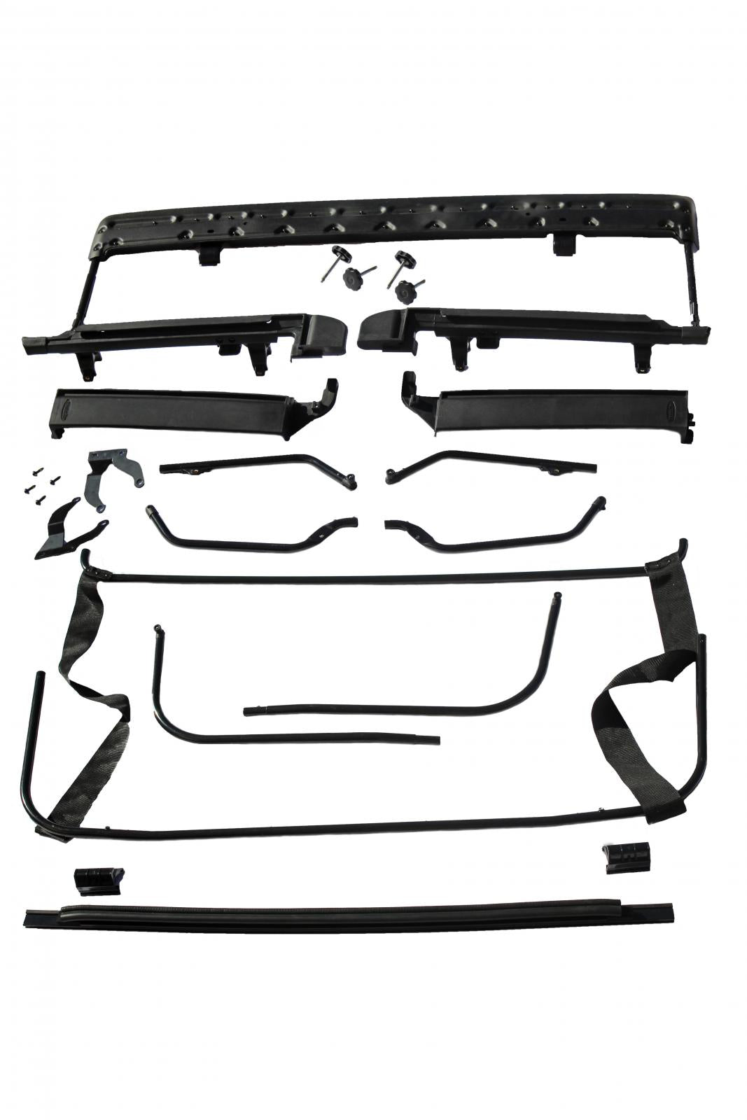 Mastertop 15601335 Soft Top Hardware Kit - Black