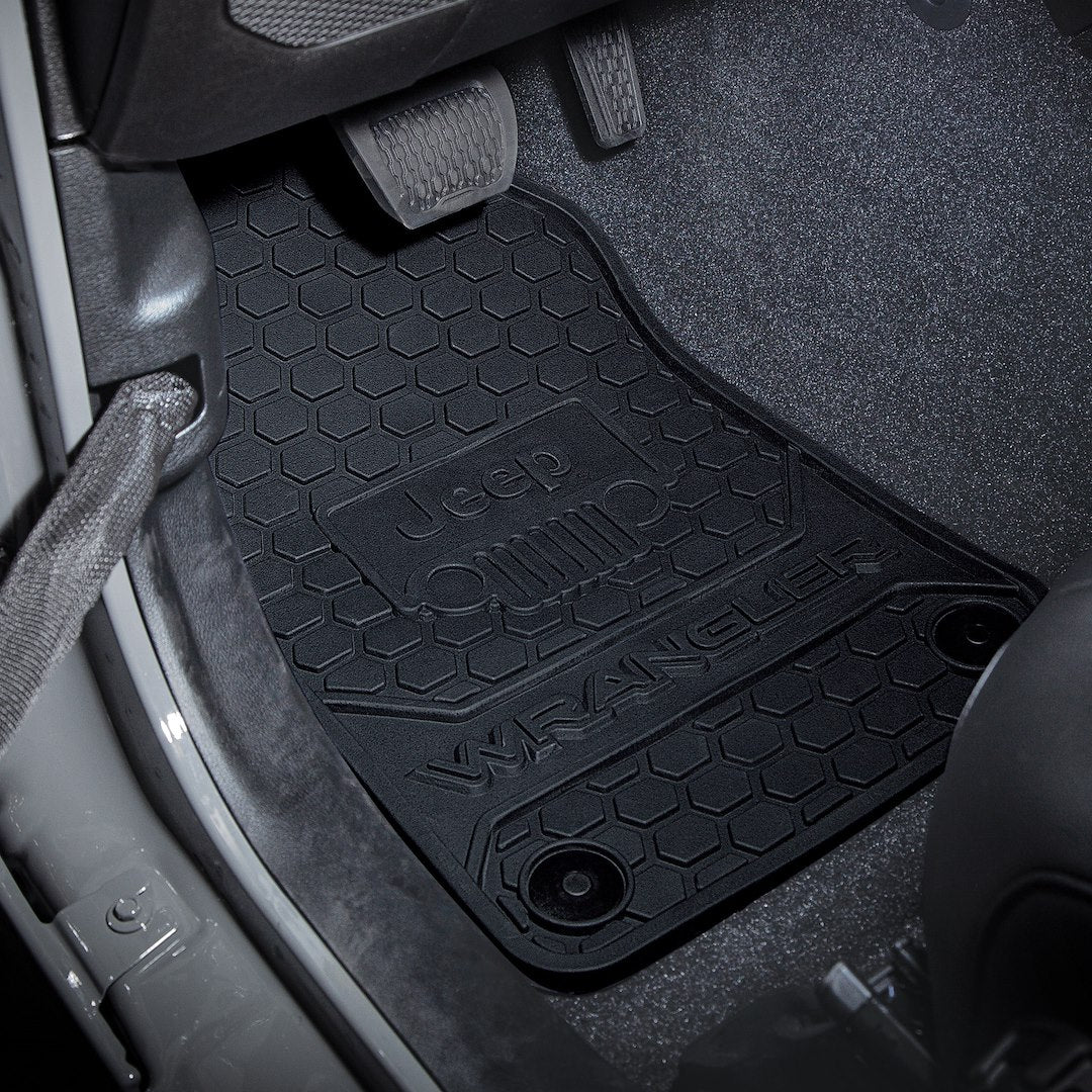 Plasticolor Weather On An Easy-To-Clean Surface Floor Mat 001805R01 - Jeep App Specific Mats