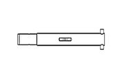 Holman P13-00853 - Rear Leg 8000