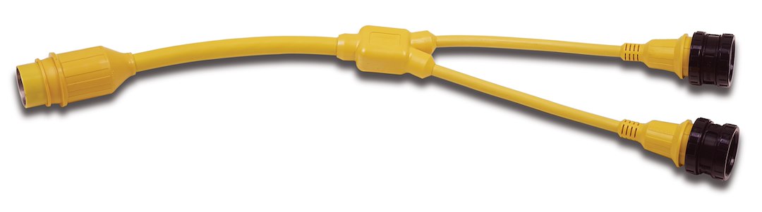 Marinco Waterproof Material Power Cord Adapter 153AY