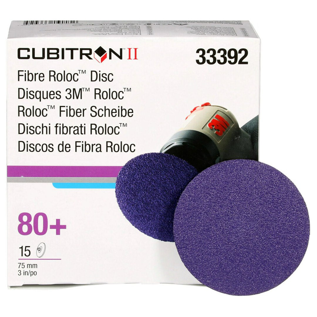 3M Time-Saving Quick Change Attachment Grinding Disc 33392 - Cubitron Roloc