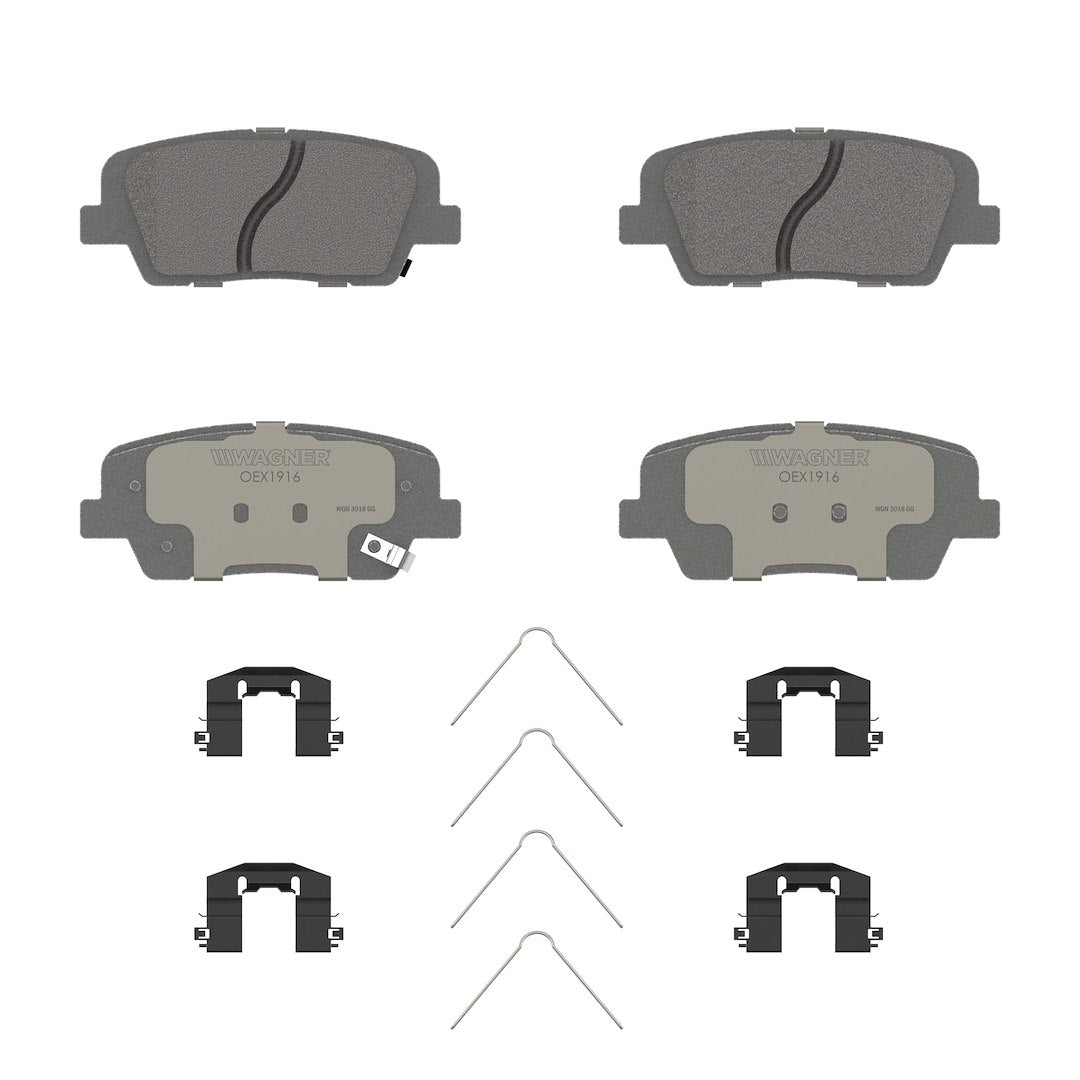 Wagner Brake OEX1916 Brake Pad