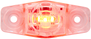 Optronics Limited Lifetime Warranty Side Marker Light - LED MCL14CRGBP - Mini CL HOR Vert Slf
