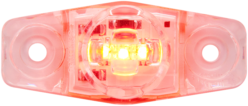 Optronics Limited Lifetime Warranty Side Marker Light - LED MCL14CRGBP - Mini CL HOR Vert Slf