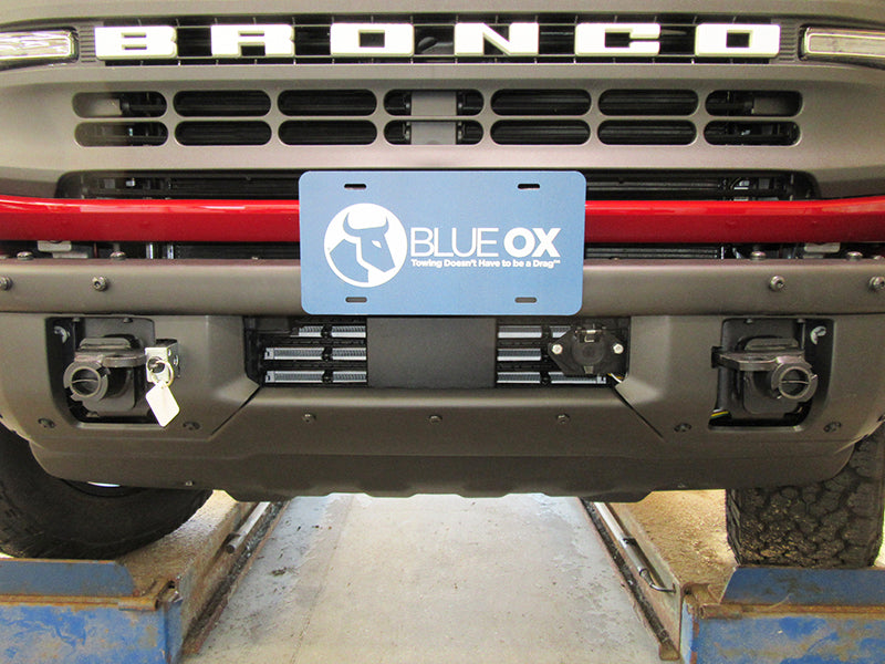 Blue OX Expertly Made From Plastic Materials Vehicle Baseplate Cap BX88380 - Kit Rcvr Plug Qty