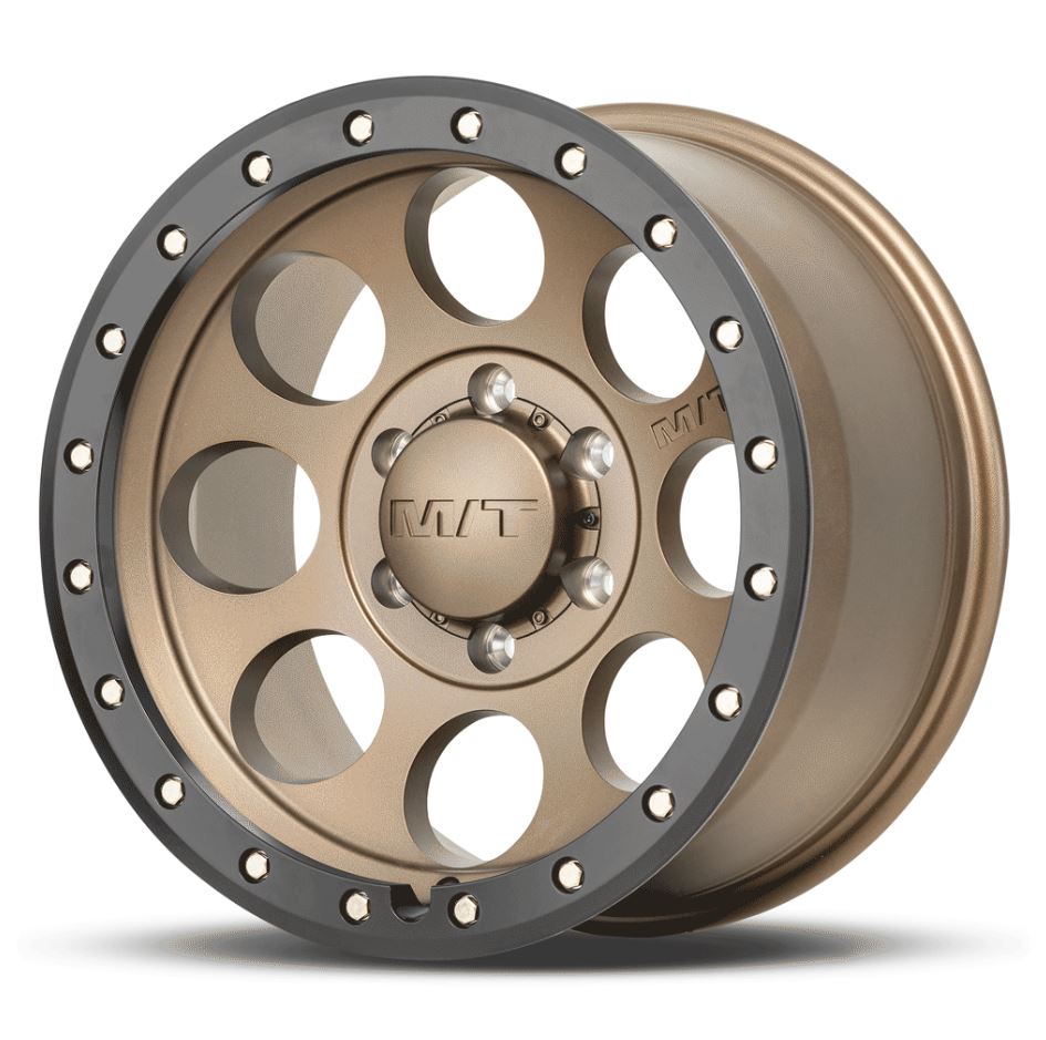 M.T. Wheel Modern Low Profile Cap Design 274492 - 17X9 6X135 4.53 MT Classic Pro Bron