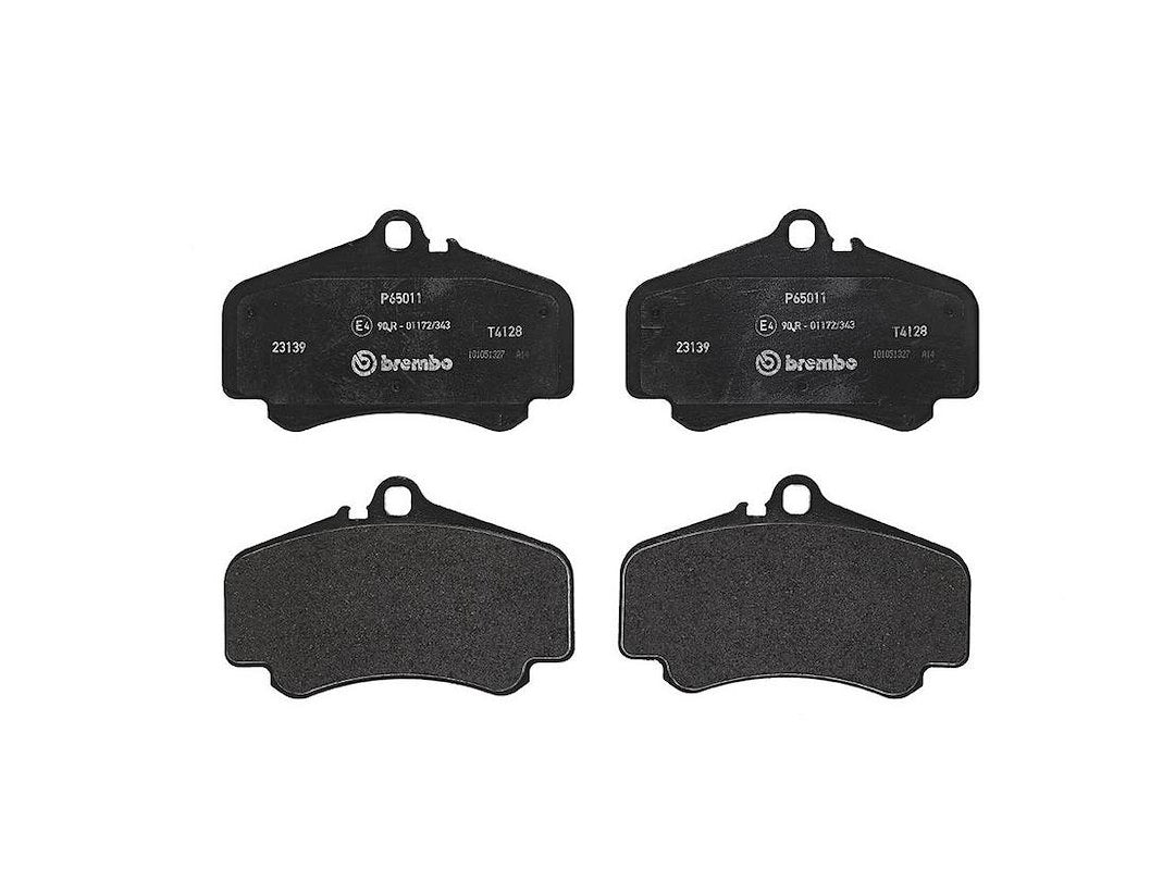 Brembo Premium Low-Met OE Equivalent Pad Brake Pad P65011 - Disc Set