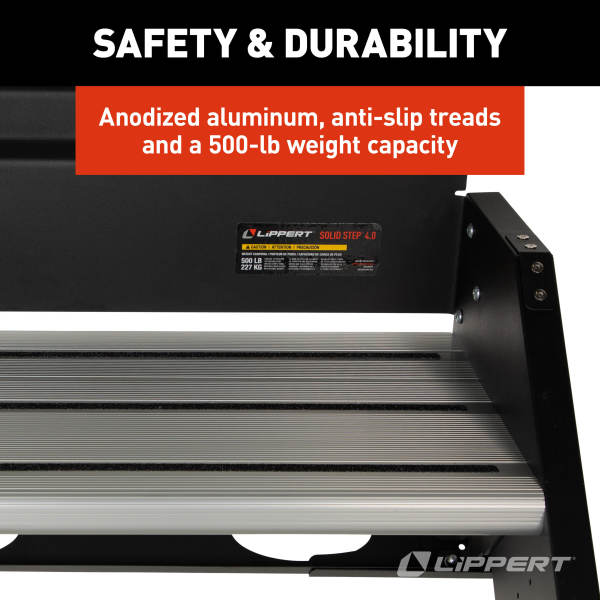 Lippert Comp Extra Large Treads Entry Step 2024056997 - RV Double 30
