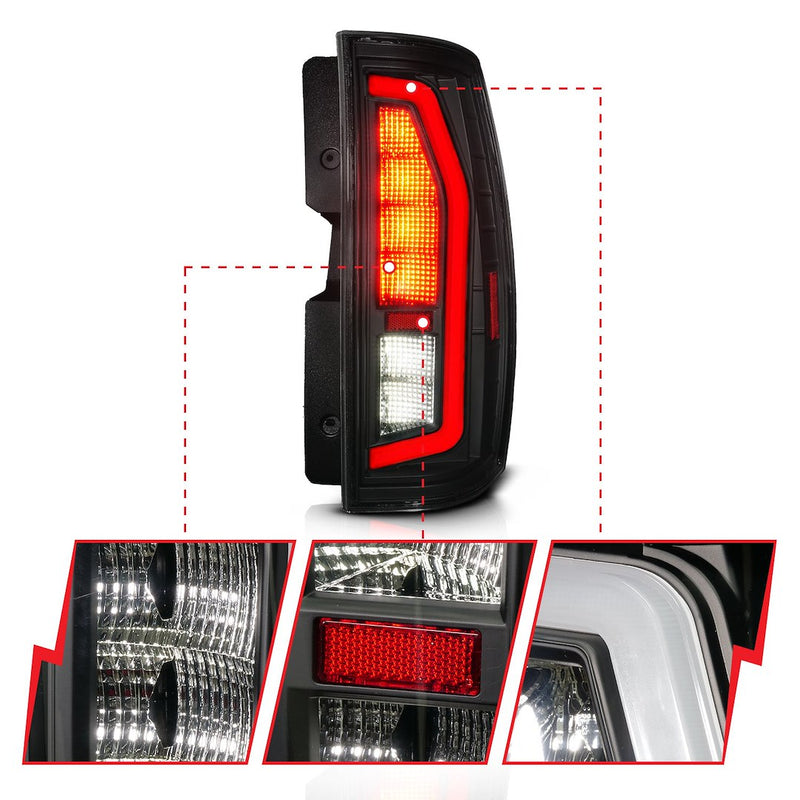 Anzo D.O.T. Compliant To S.A.E. Standards Tail Light Assembly 311488 - Led Taillights