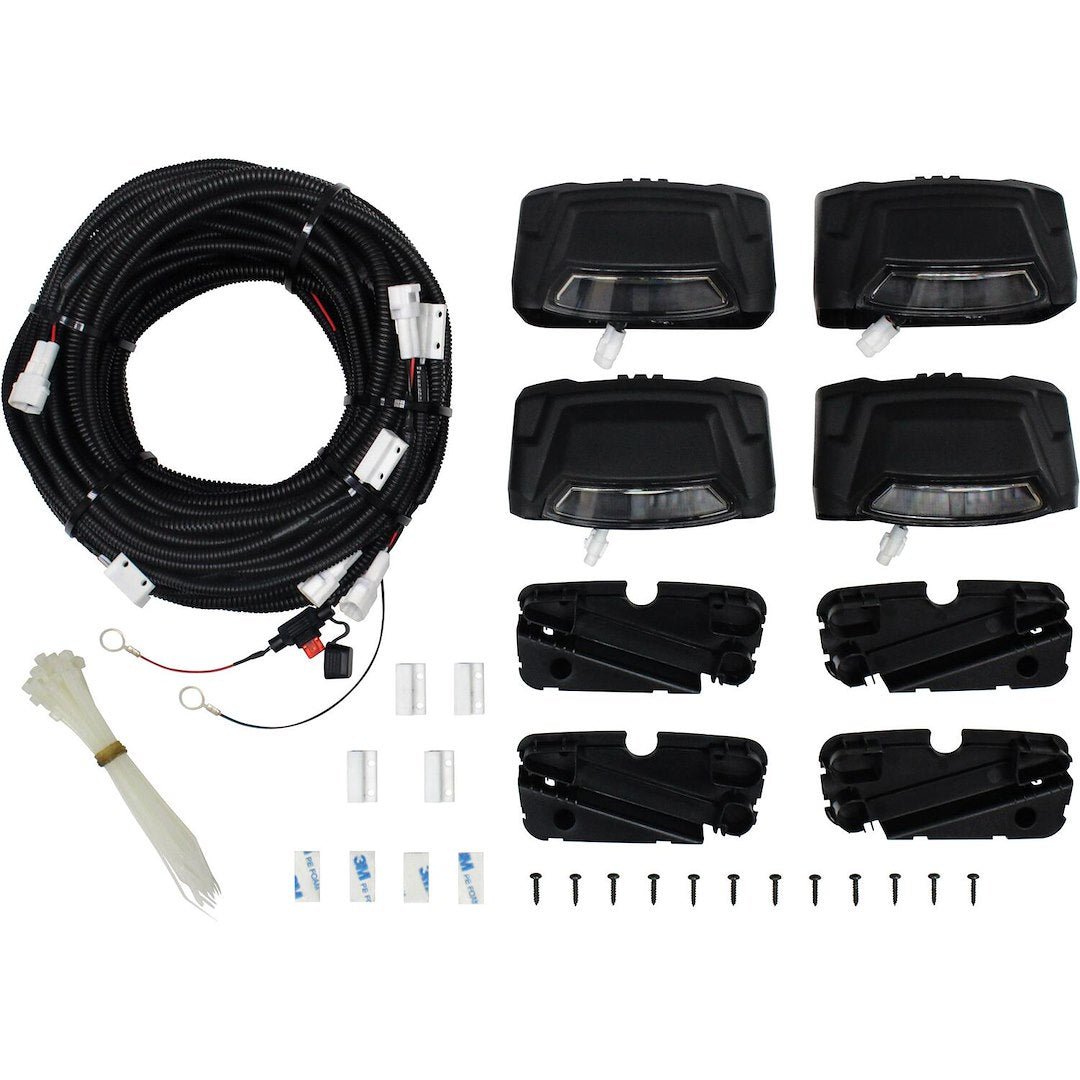 Westin Plug And Play Harness Nerf Bar Light Kit 28-51003 - Black R5Ledkit