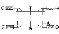 Sierramarine Fit Industry Standard Panel Cutout Multi Purpose Switch RK40670B - Blue Rocker Halo Dpdt Halo