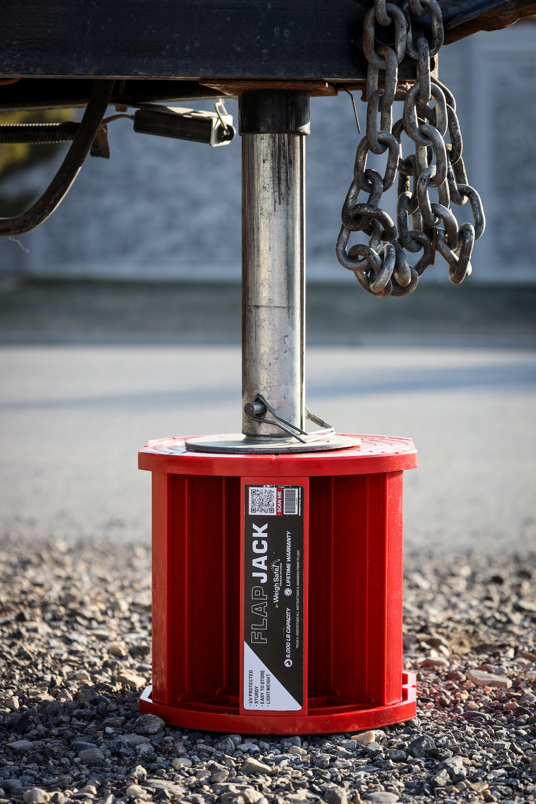 Weigh Safe Limited Lifetime Warranty Trailer Stabilizer Jack Block WSFJS - Flap Flap Step