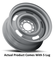 Raceline 6356090-CP Wheel - Silver