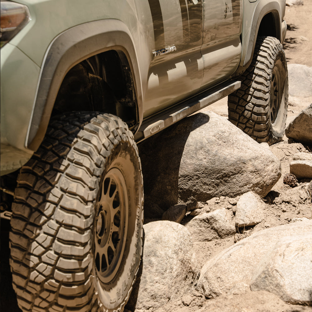 Rock Slide Made In USA Running Board Component BD-SL-100-Tacod - Tacoma Sliders Drivers Side SU
