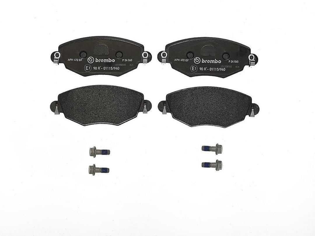 Brembo Premium Low-Met OE Equivalent Pad Brake Pad P24060 - Disc Set