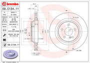 Brembo Components Not Hazardous To Health Brake Rotor 09C13411C02 - Disc