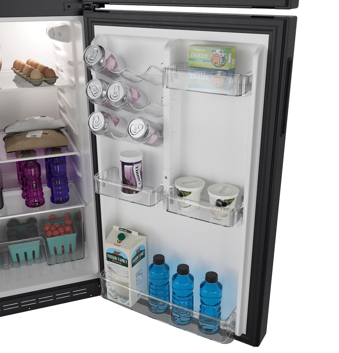 GE Appliance Convenient Refrigerator Organization PPV10R5YRSS - Profile 10 CU.FT. DC TOP-Freezer
