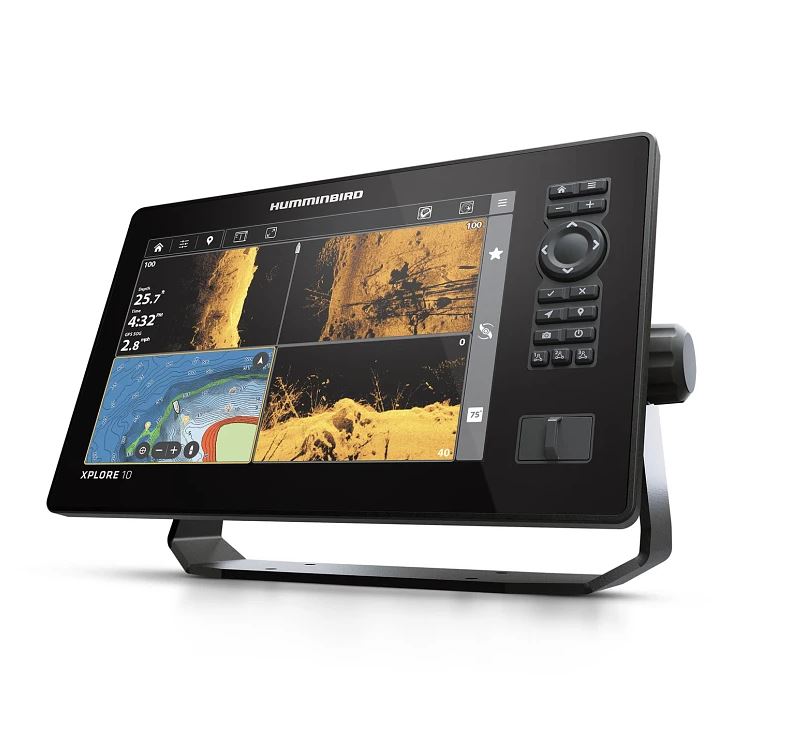 Humminbird Crisp And Vibrant Display Clarity Fish Finder 412010-1 - Xplore 10 Cmsi