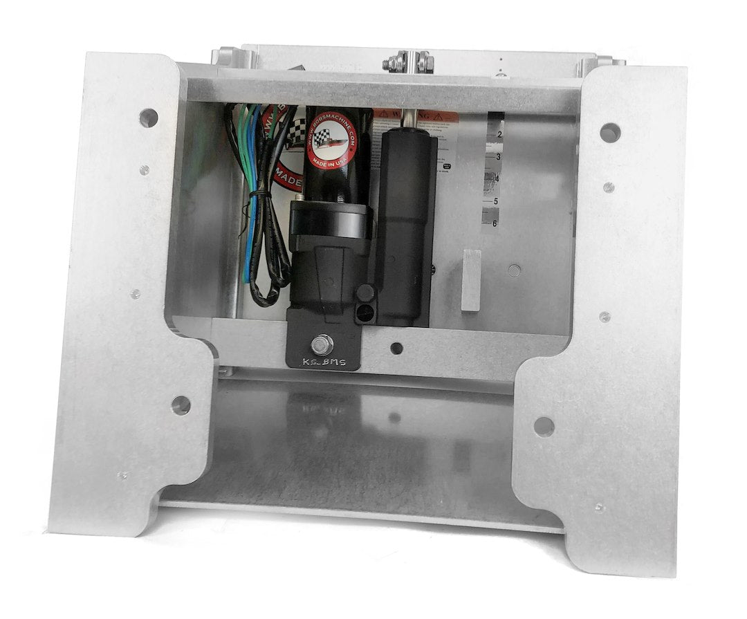 Bobs Machine Made In USA Outboard Motor Jack Plate 100-114001-Nopc-Nospn-NG - 14 Action Series