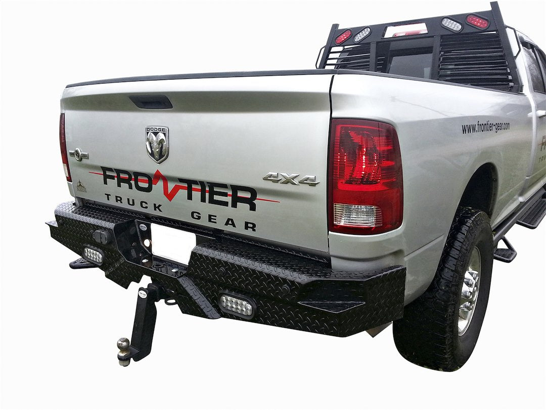 Frontier TRU Accommodates Vehicle Backup Sensors Bumper 100-41-0004 - Diamond Back Dodge