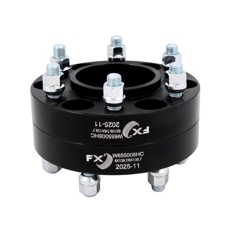 Trailfx Limited Lifetime Warranty Wheel Spacer W655008HC - Black Hub Cent Spcr 6X5.5 14X1.5 Toy