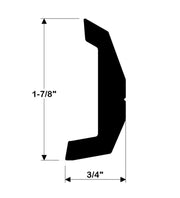 Taco Metals Requires Heat For Radius Forming Boat Rub Rail V21-3670BKA20D-1 - Black Rigid Kit 20
