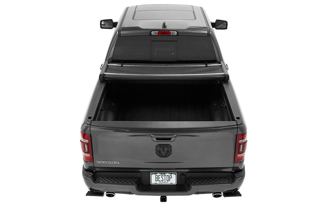 Bestop Limited Lifetime Warranty Tonneau Cover 16228-01 - EZ-Fold TRI-Fold