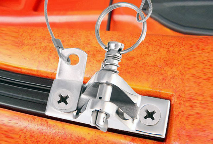 SEA DOG No Supplier Warranty Quick Release Pin 299986-1 - Stainless Toggle PIN Lanyard