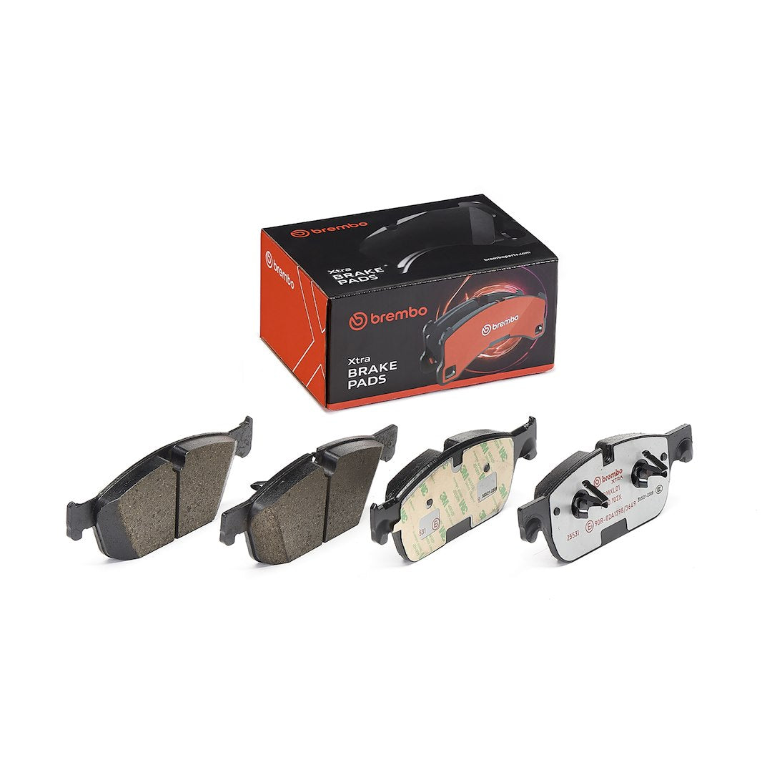 Brembo Premium Low-Met OE Equivalent Pad Brake Pad P50102X