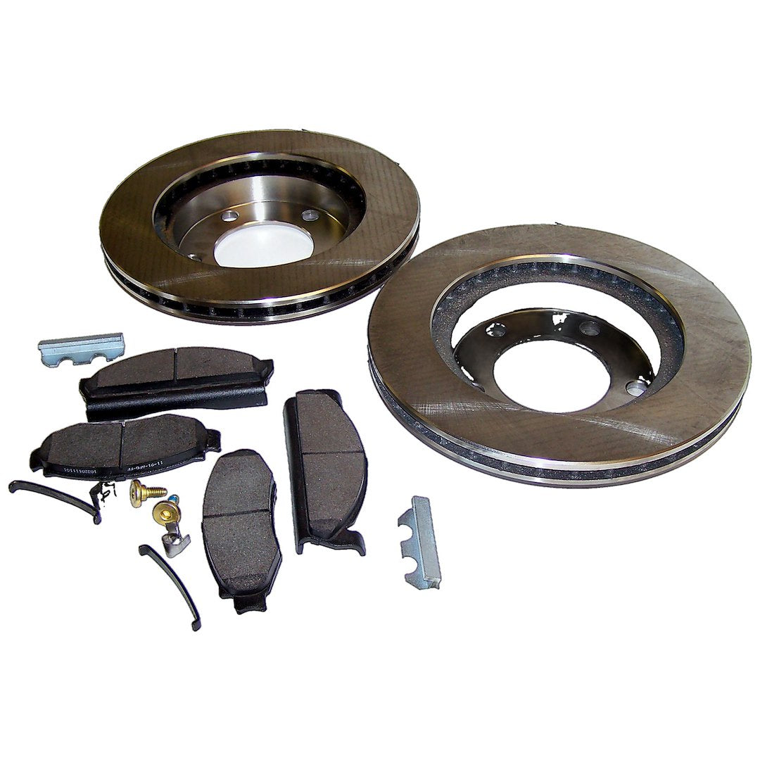 Crown Auto Semi-Metallic Brake Pad Brake Kit 5358568RK - Disc Serv Frnt