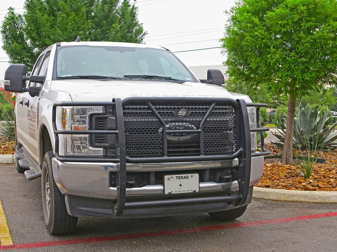 Steelcraft Punch Plate Grille Grille Guard 50-1380C - Black HD Guards
