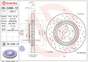 Brembo 09C4991XC02 Brake Rotor