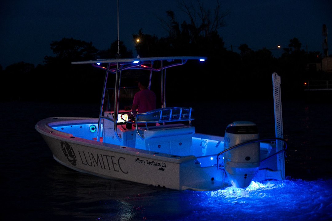 Lumitec Meets European Conformity Standards Boat Underwater Light 101510 - Seablaze Quattro Rgbw